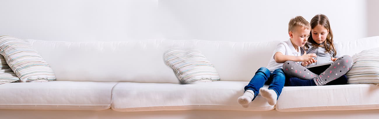 Professional upholstery cleaning