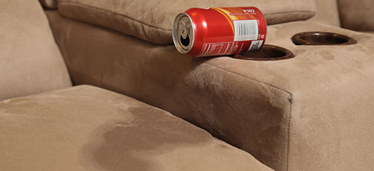 Upholstery stain removal